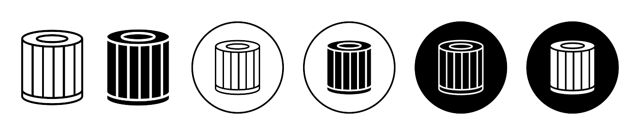Air Filter Icon vector