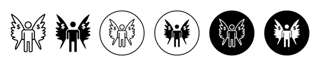 Angel Investor Icon vector