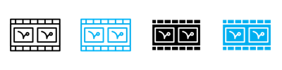 Animation Icon vector