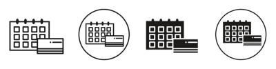 Annual Fee Icon vector