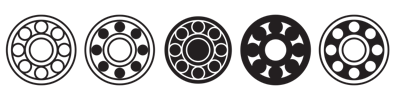 Ball Bearing Icon vector