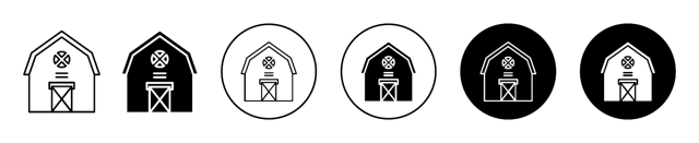 Barn Icon vector