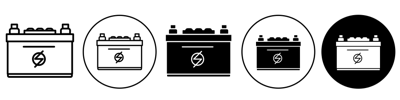 Battery Icon vector