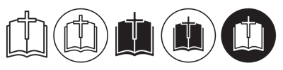 Bible Book Icon vector