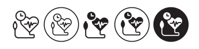 Blood Pressure Icon vector