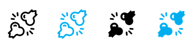 Bones Icon vector
