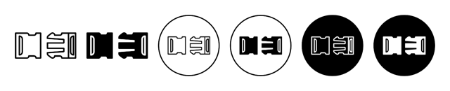 Buckle Icon vector