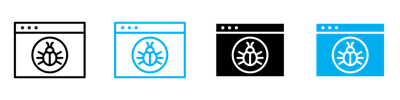 Bug Icon vector
