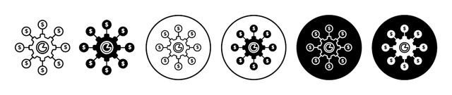 Business Model Icon vector