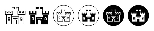 Castle Icon vector