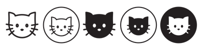 Cat Icon vector
