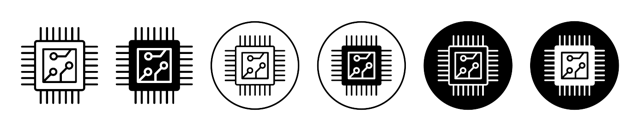 Chip Icon vector