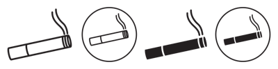 Cigarette Icon vector