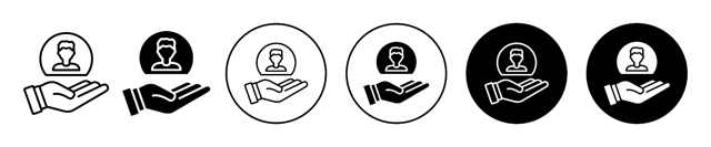 Client Icon vector