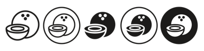 Coconut Icon vector