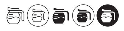 Coffee Pot Icon vector