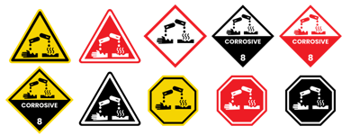 Corrosive Icon vector