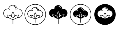 Cotton Icon vector