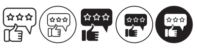 Customer Review Icon vector