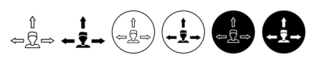 Decision Making Icon vector