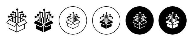 Digital Product Icon vector