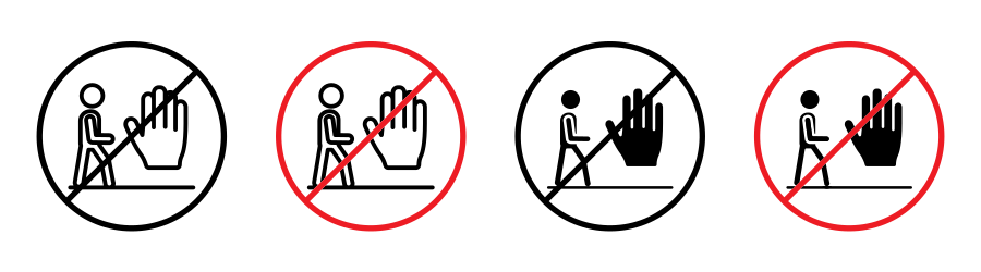 Do Not Enter Sign Icon SVG