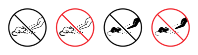 Do Not Feed The Animals Sign vector
