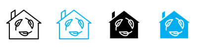 Eco House Icon vector