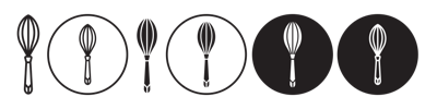 Egg Beater Icon vector