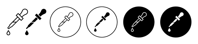 Eyedropper Icon vector