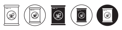 Fertilizer Icon vector