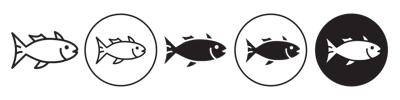 Fish Icon vector