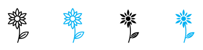Flower Icon 2 vector