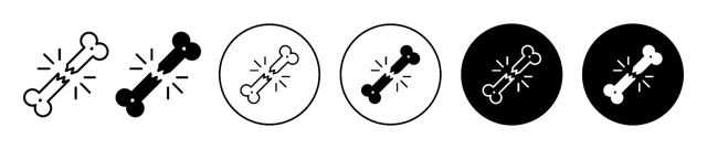 Fracture Icon vector