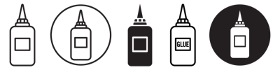 Glue Icon vector