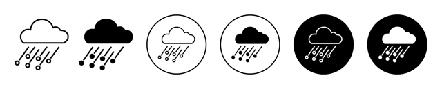 Hail Icon vector