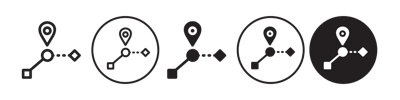 Halfway Icon vector