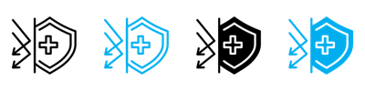 Immune Guard Icon vector