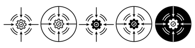 Impact Icon vector