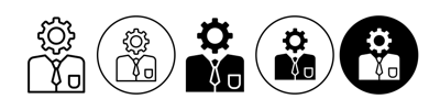 It Specialist Icon vector