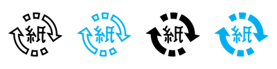 Japanese Recycling Symbol vector