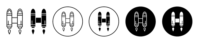 Jetpack Icon vector