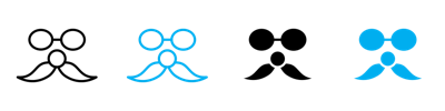 Joke Day Icon vector