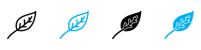 Leaf Icon vector