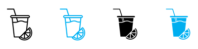 Lemonade Icon vector