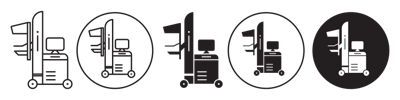 Mammography Machine Icon vector