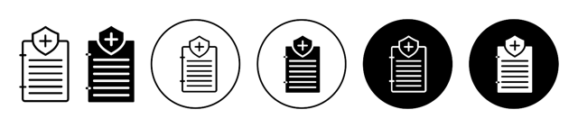 Medical Insurance Icon vector