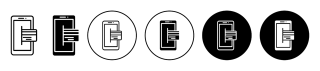 Mobile Payment Icon vector
