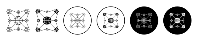 Network Icon vector