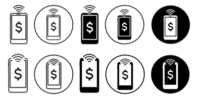 Nfc Icon vector